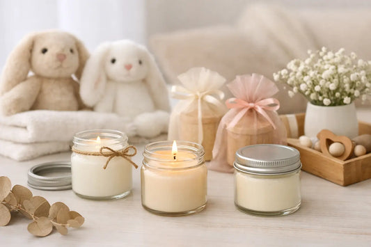 Baby Shower Candle Favors That Feel Thoughtful