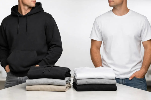 Hoodies vs T Shirts Merch for Your Next Drop