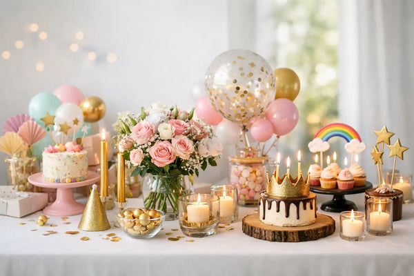 12 Birthday Centerpiece Decoration Examples