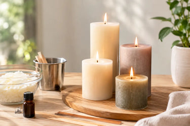 How to Make Pillar Candles That Burn Beautifully
