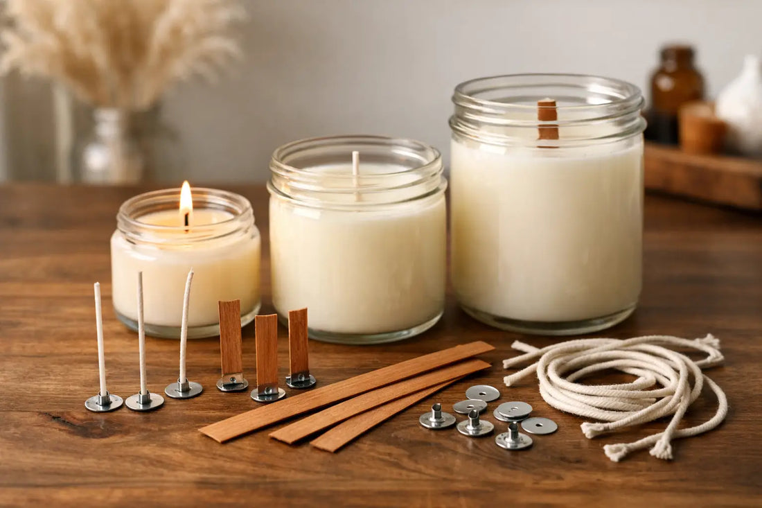 Which Wick Suits Jars? Choose the Right Size