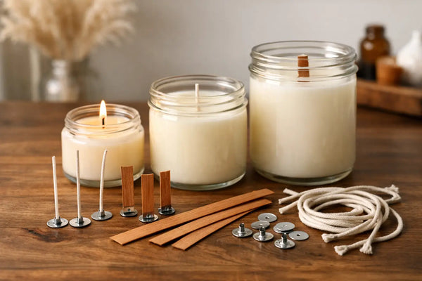 Which Wick Suits Jars? Choose the Right Size