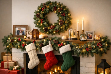 A Guide to Christmas Mantel Decor That Feels Personal