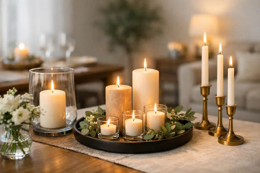 How to Style Candle Centerpieces That Work