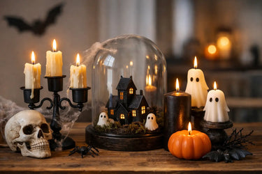 Halloween Candle Decor for a Better Haunted Home