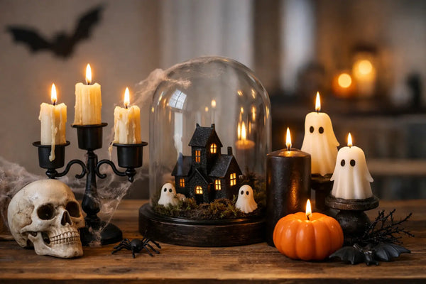 Halloween Candle Decor for a Better Haunted Home
