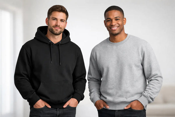 Hoodie Versus Crewneck Sweatshirt: Pick Your Fit