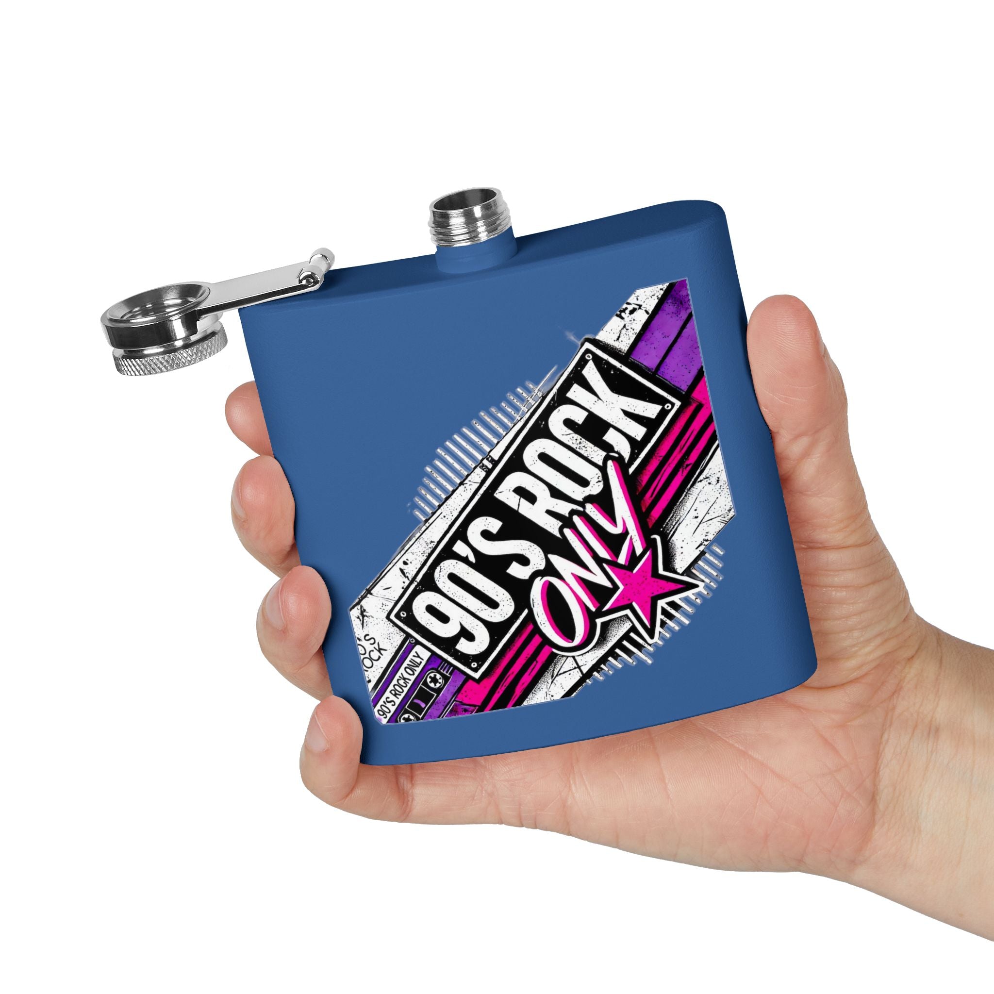 Perza 90’s Rock ONLY Taskumatti – Suorakulmainen Logo