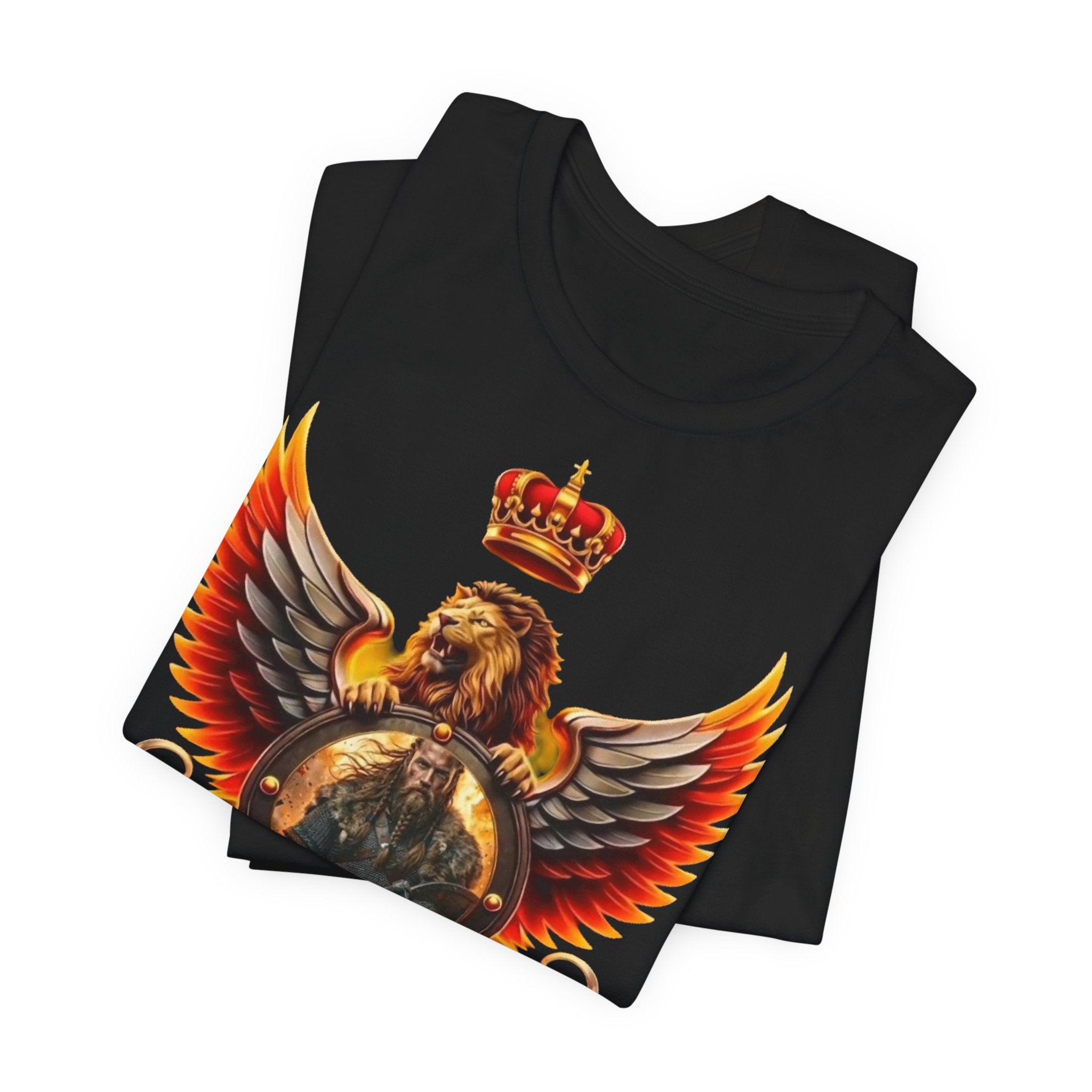 Jari Somero – Royal Winged Lion Crest T-Shirt