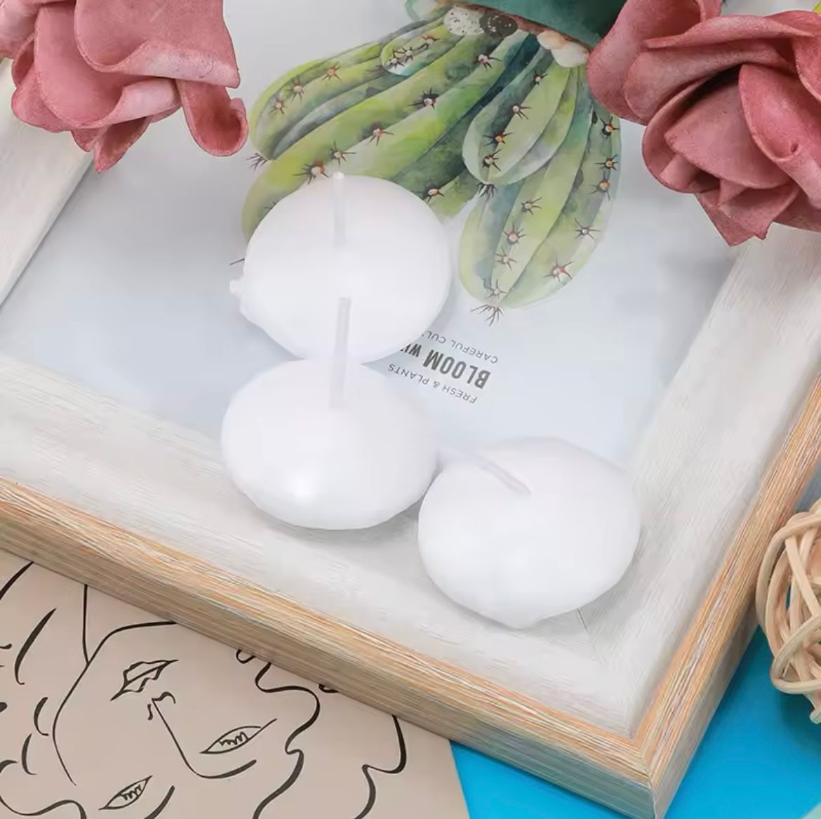 10 Pcs Floating Candles - Perfect for Weddings, Parties, and Home Decor - candletown.net