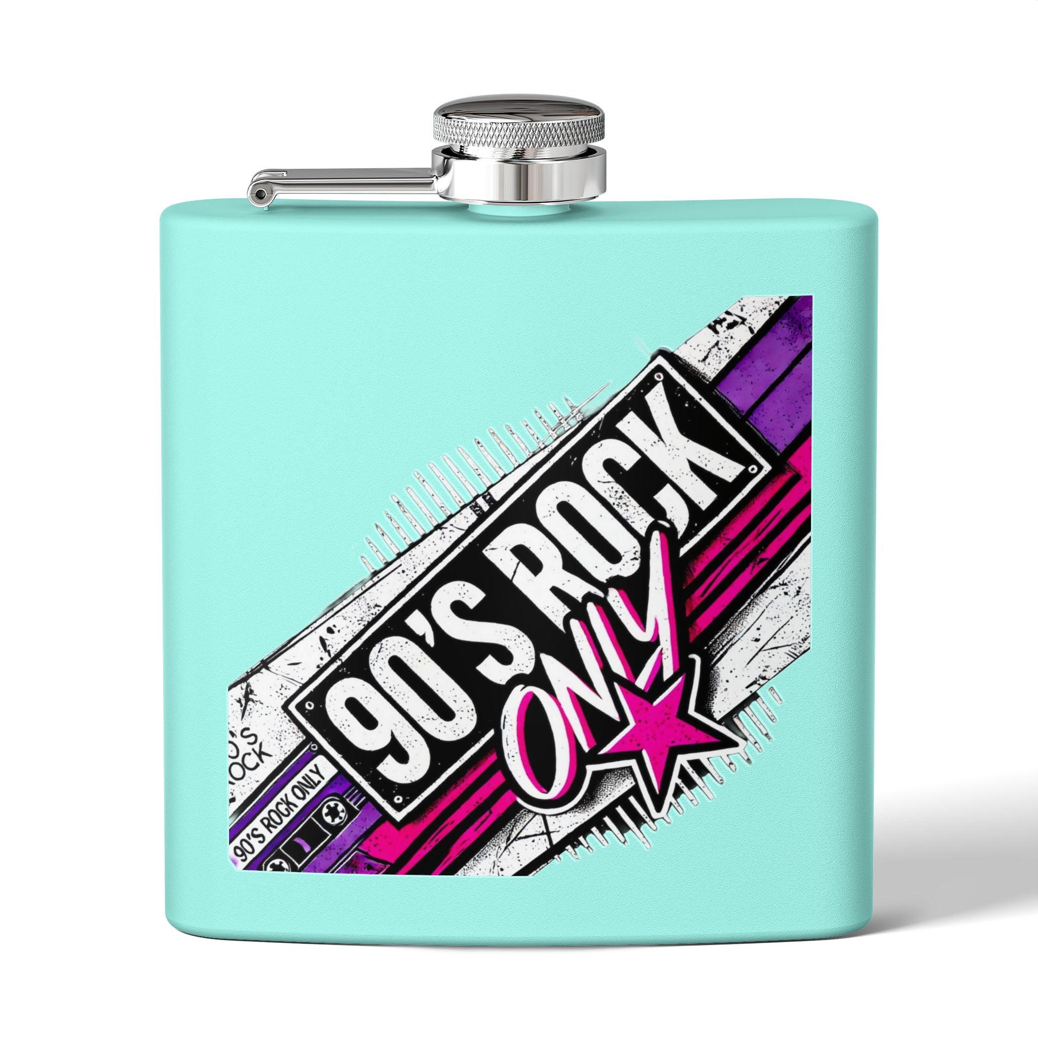 Perza 90’s Rock ONLY Taskumatti – Suorakulmainen Logo
