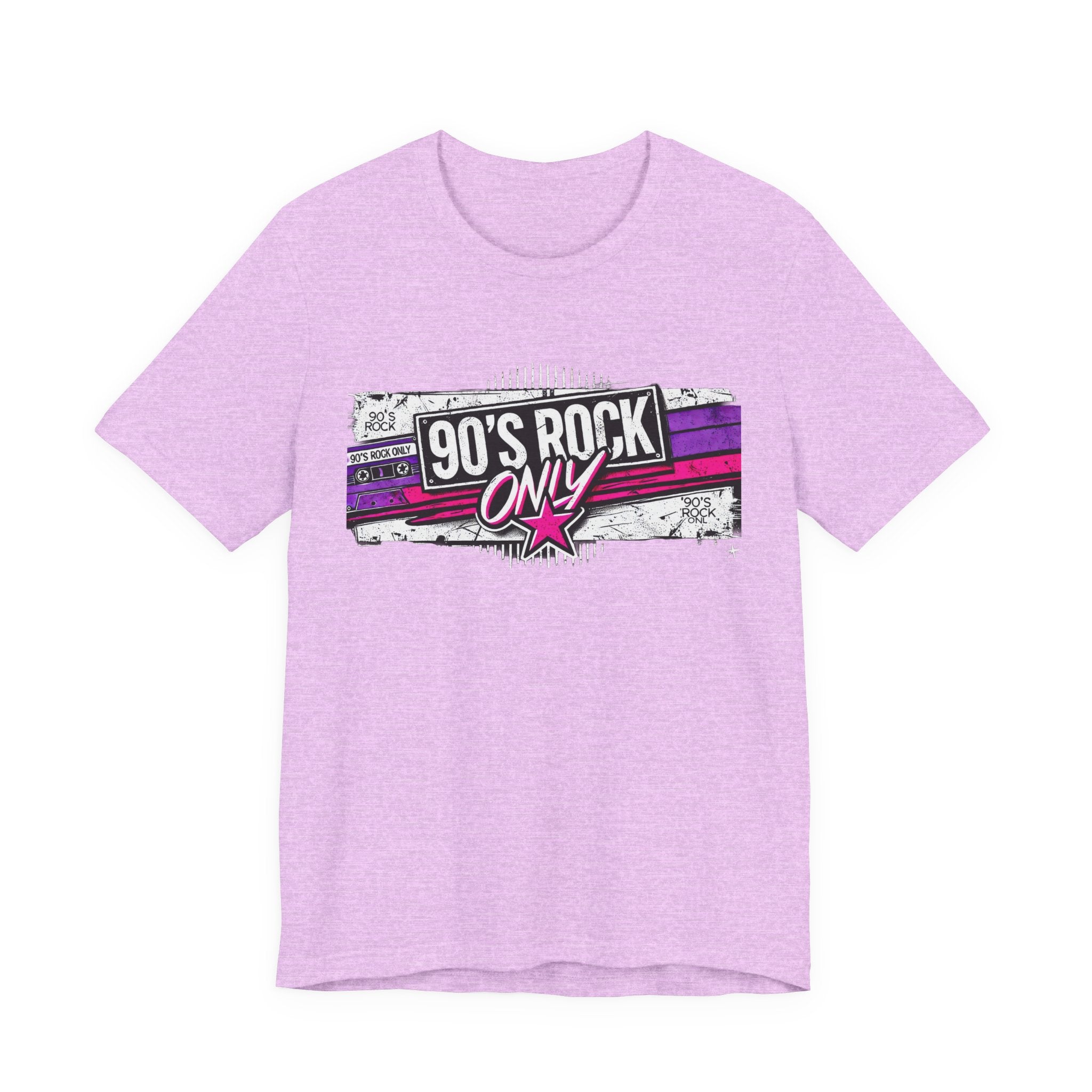 Perza 90’s Rock ONLY Suorakulmainen logo T-paita
