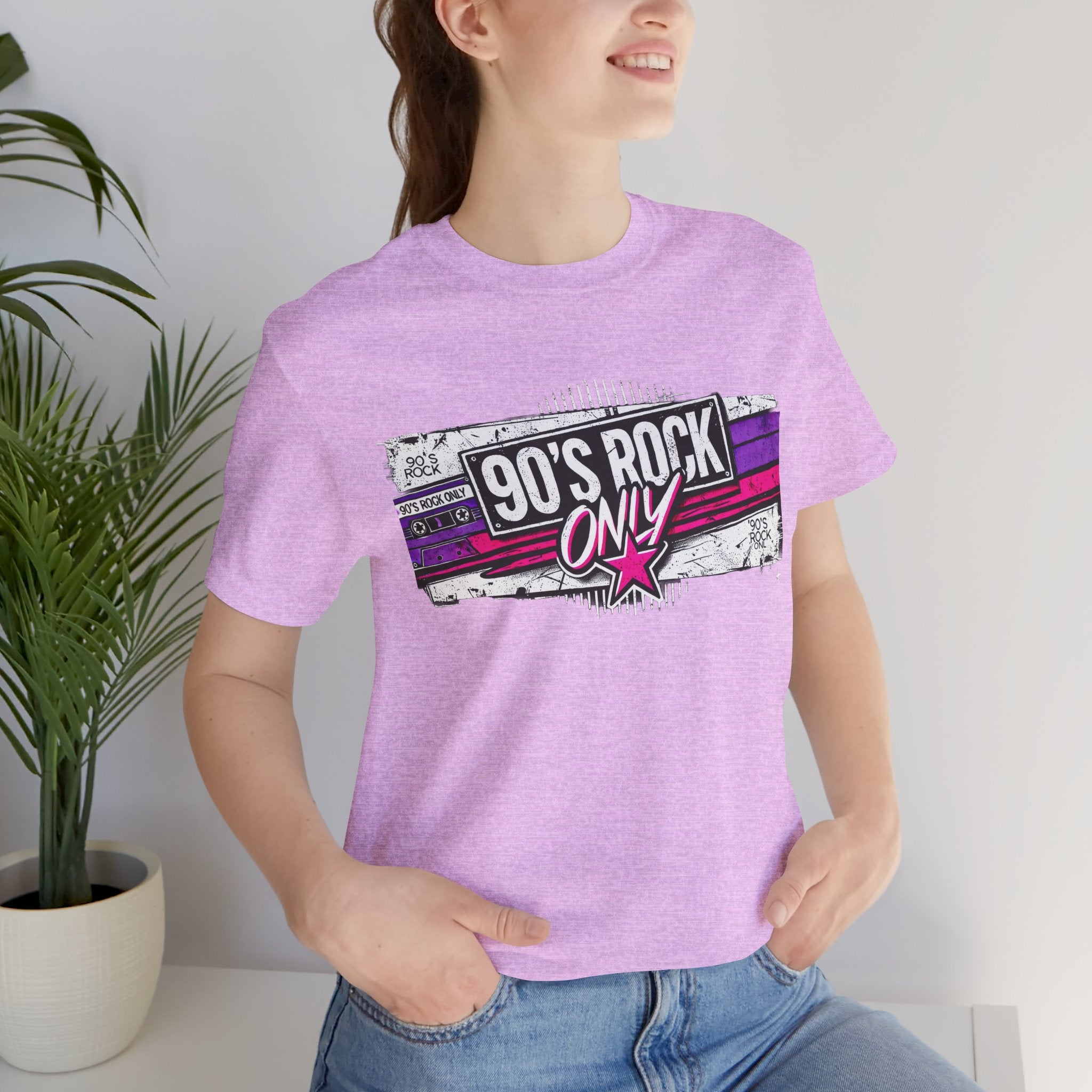 Perza 90’s Rock ONLY Suorakulmainen logo T-paita