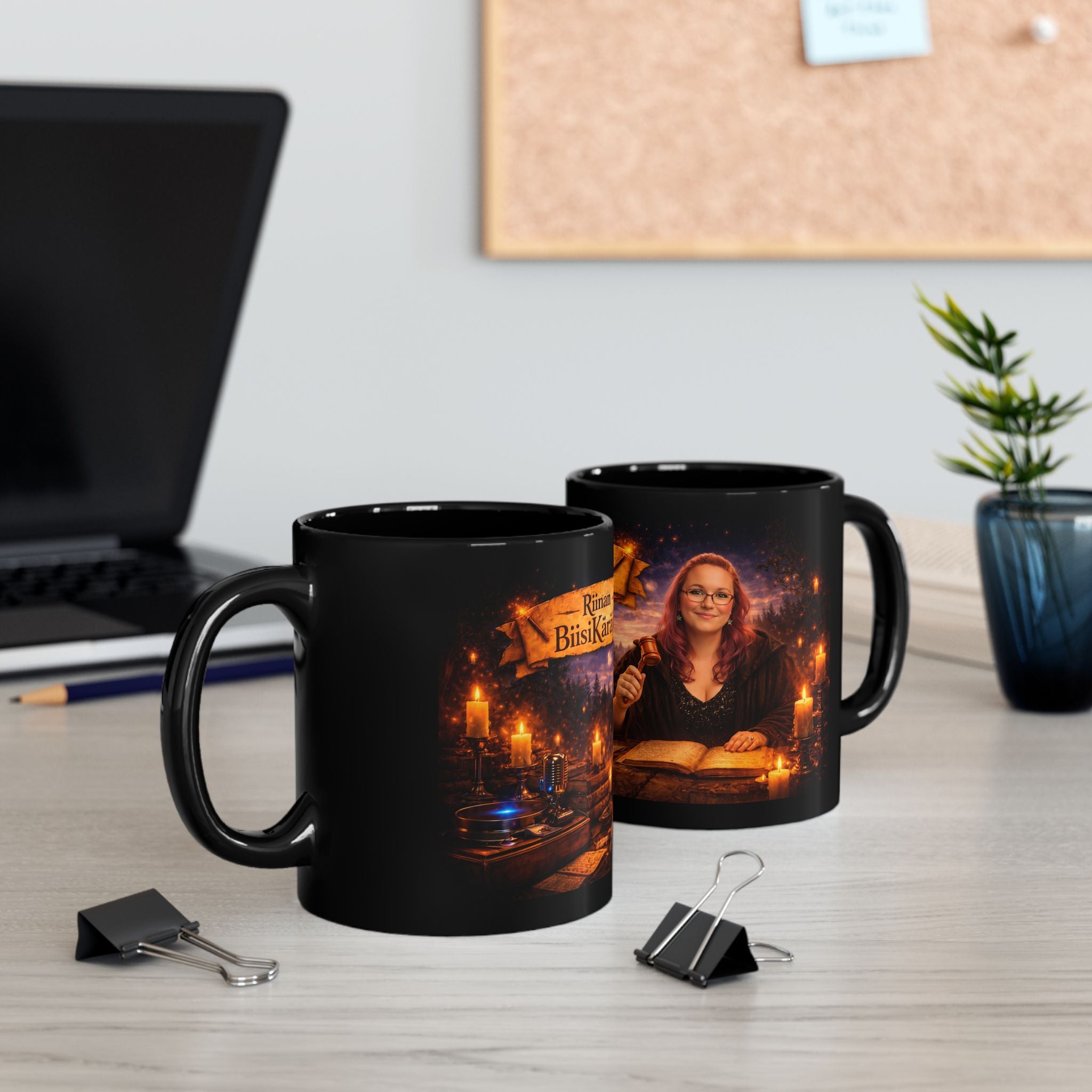 Riinan Biisikäräjät Candlelit Fantasy Mug