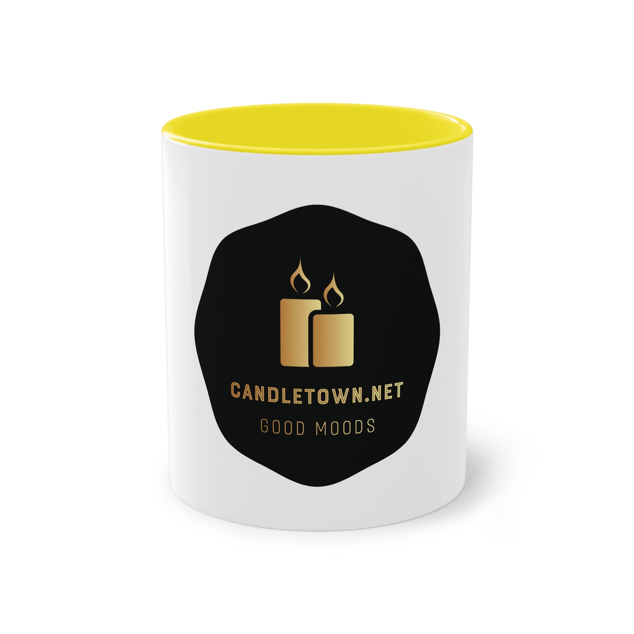 Kaksivärinen “Good Moods” Candletown Muki