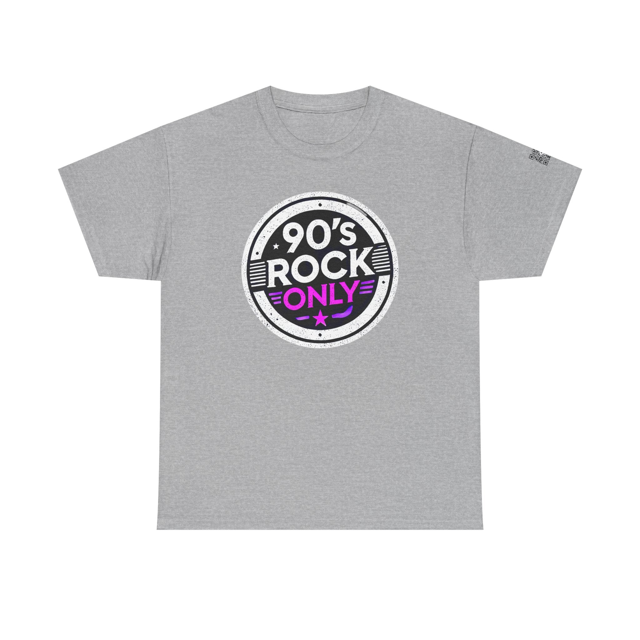 PERZA 90’s Rock ONLY Pyöreä logo t-paita