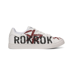 ROKROK Street Division White Low-Top Sneakers