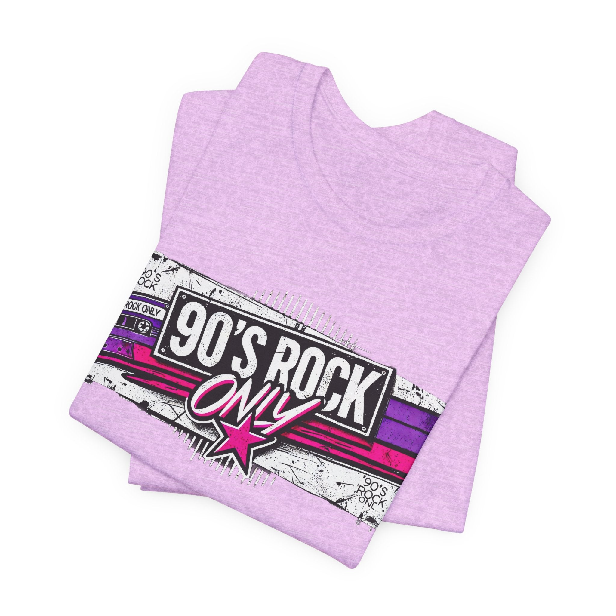 Perza 90’s Rock ONLY Suorakulmainen logo T-paita