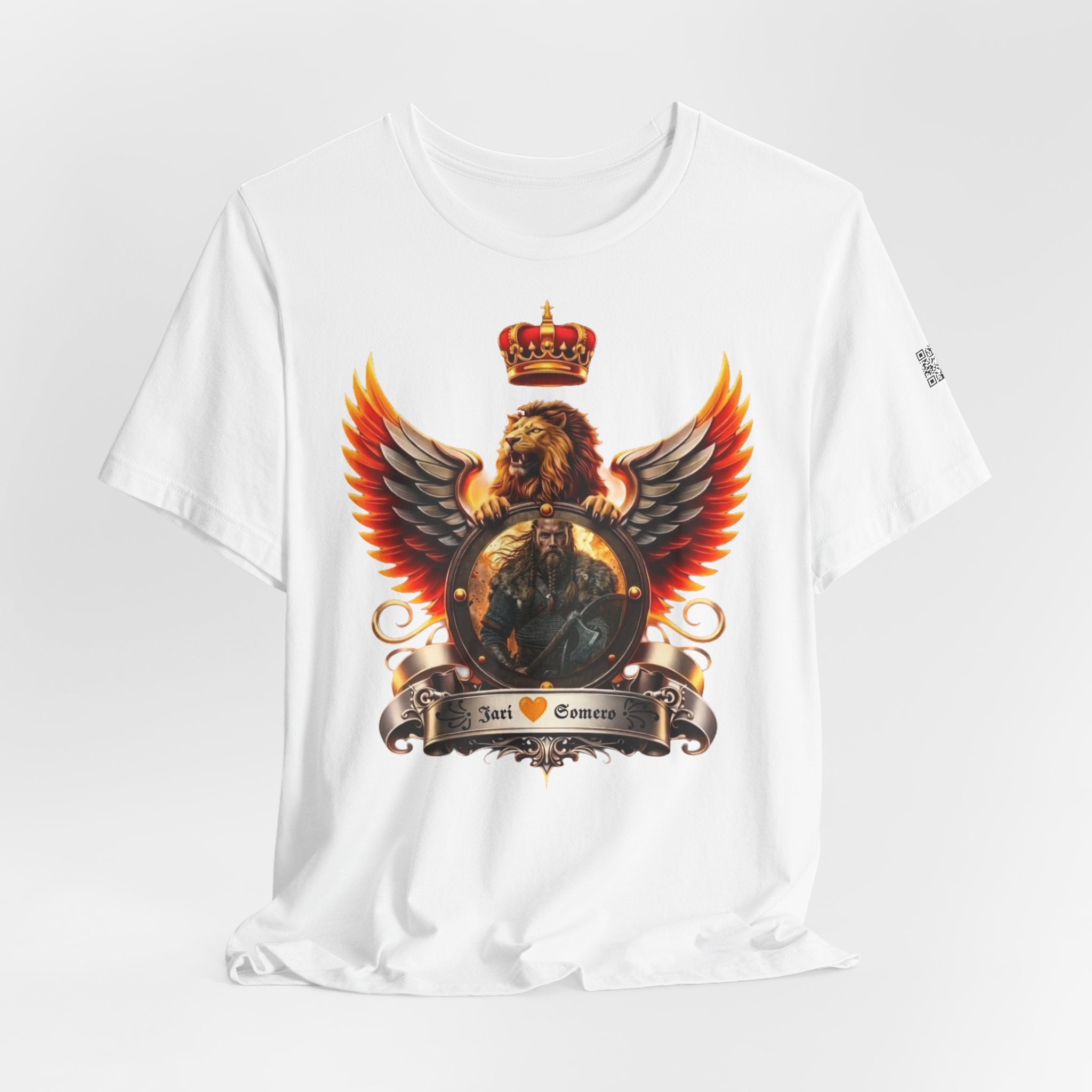 Jari Somero – Royal Winged Lion Crest T-Shirt