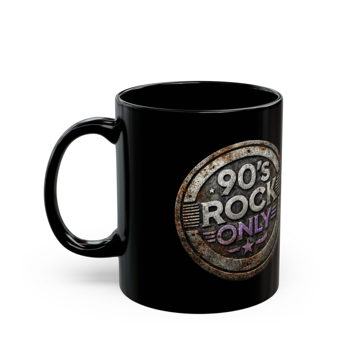 Perza 90’s Rock ONLY Vintage Pyöreä Logo Muki