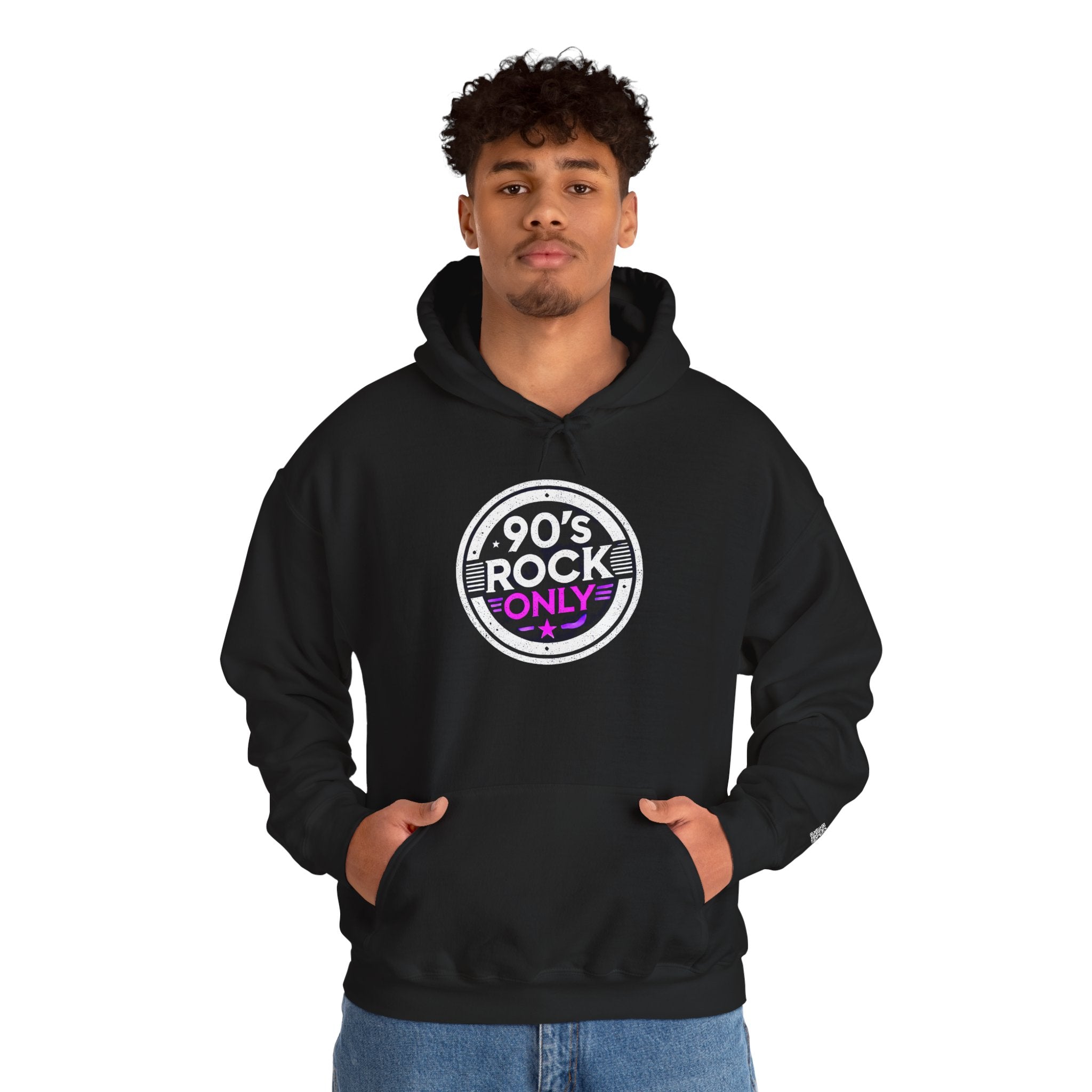 Perza 90’s Rock ONLY Pyöreä logo huppari