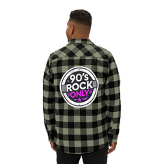 Perza 90’s Rock ONLY Flanellipaita Pyöreä Logo