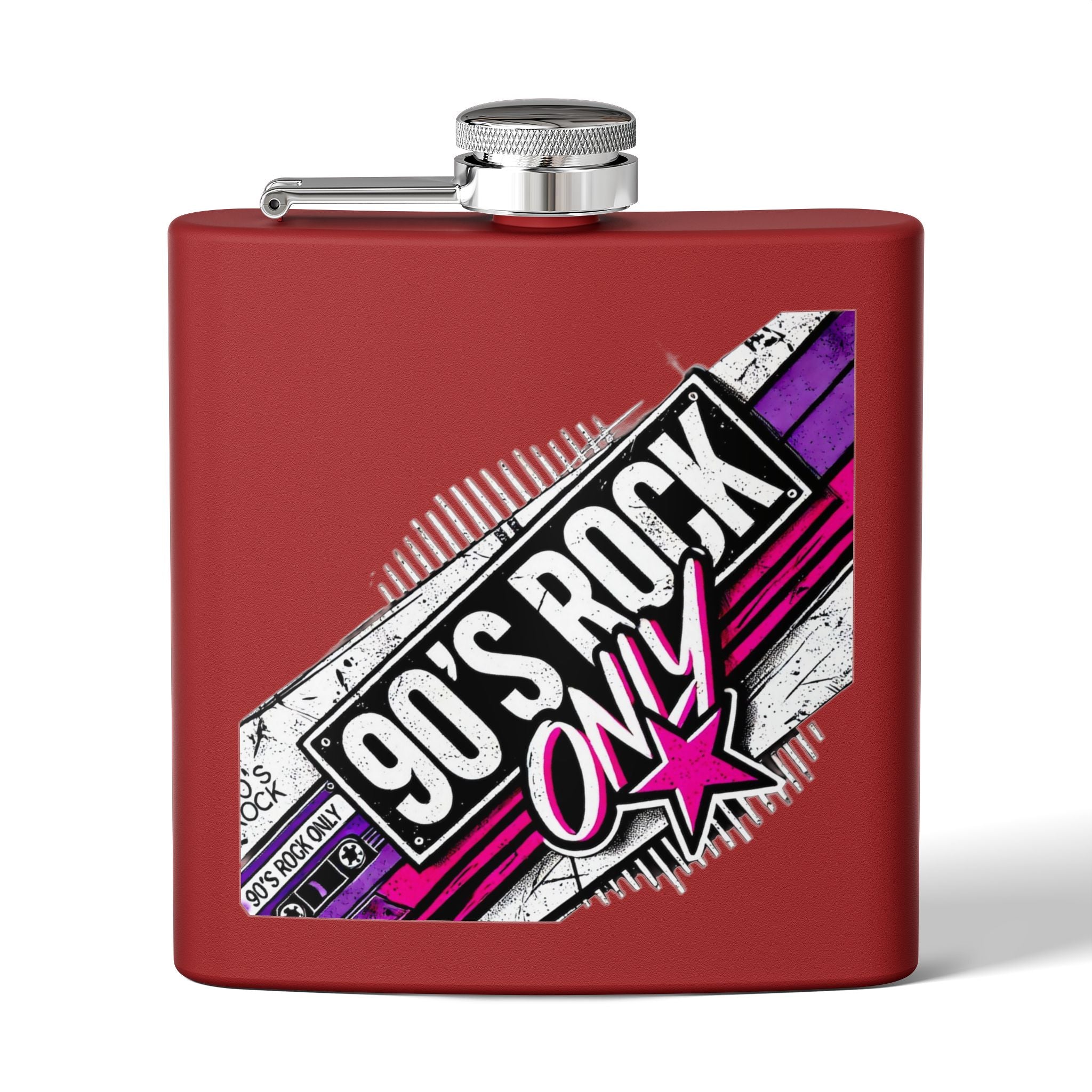 Perza 90’s Rock ONLY Taskumatti – Suorakulmainen Logo