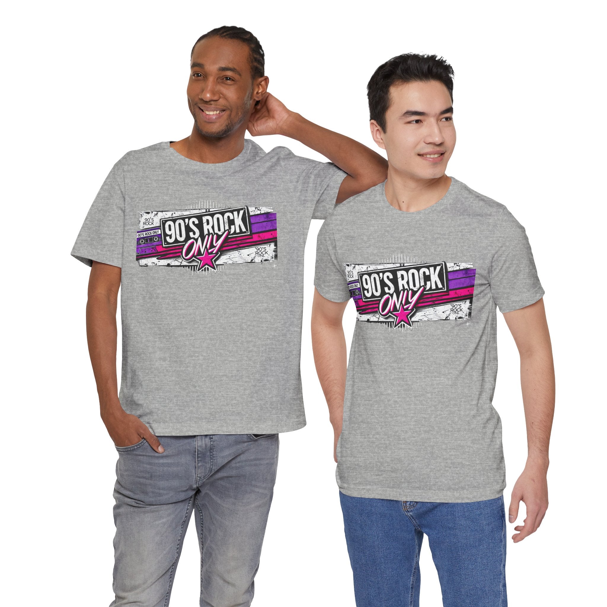 Perza 90’s Rock ONLY Suorakulmainen logo T-paita