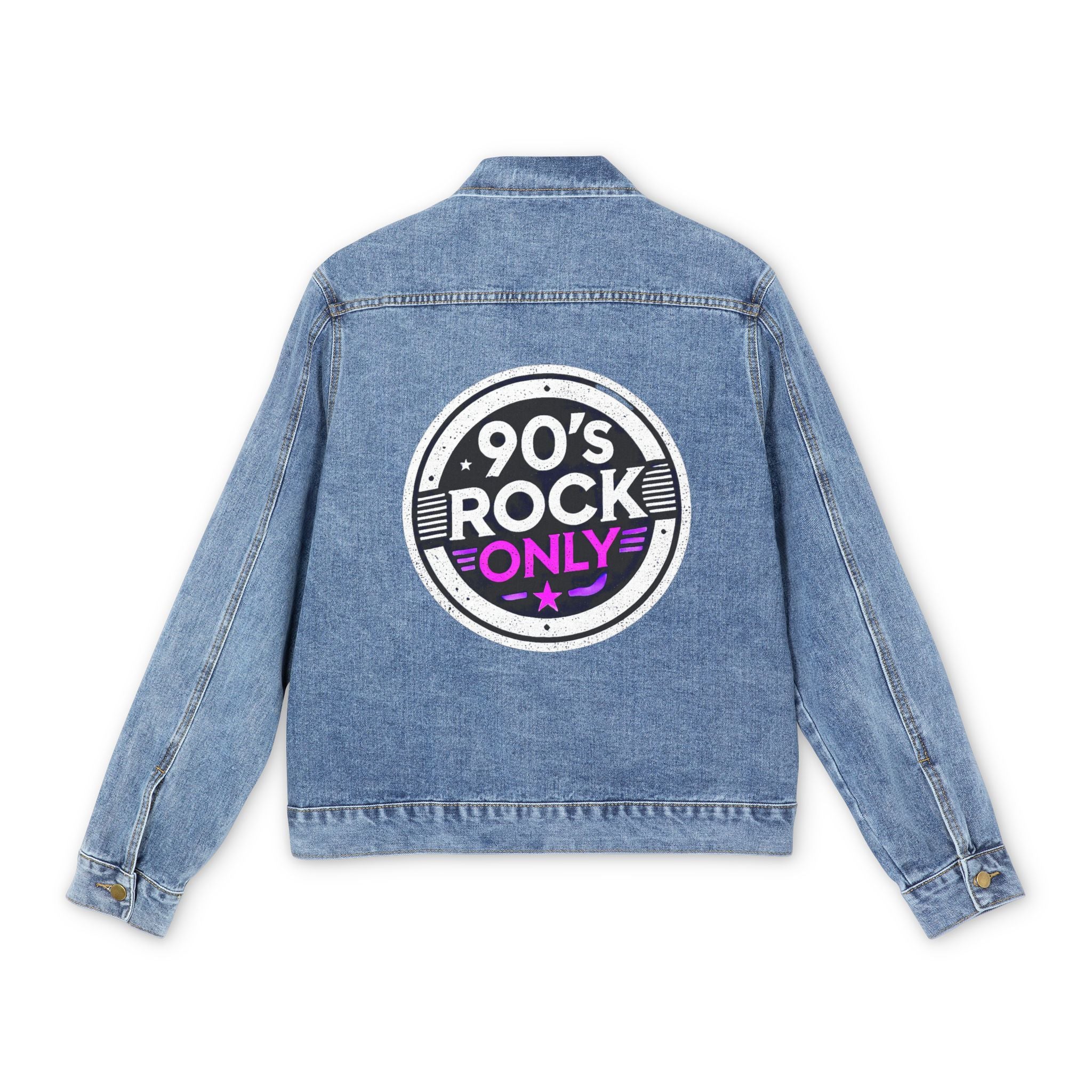 Perza 90’s Rock ONLY Farkkutakki Pyöreällä Logolla