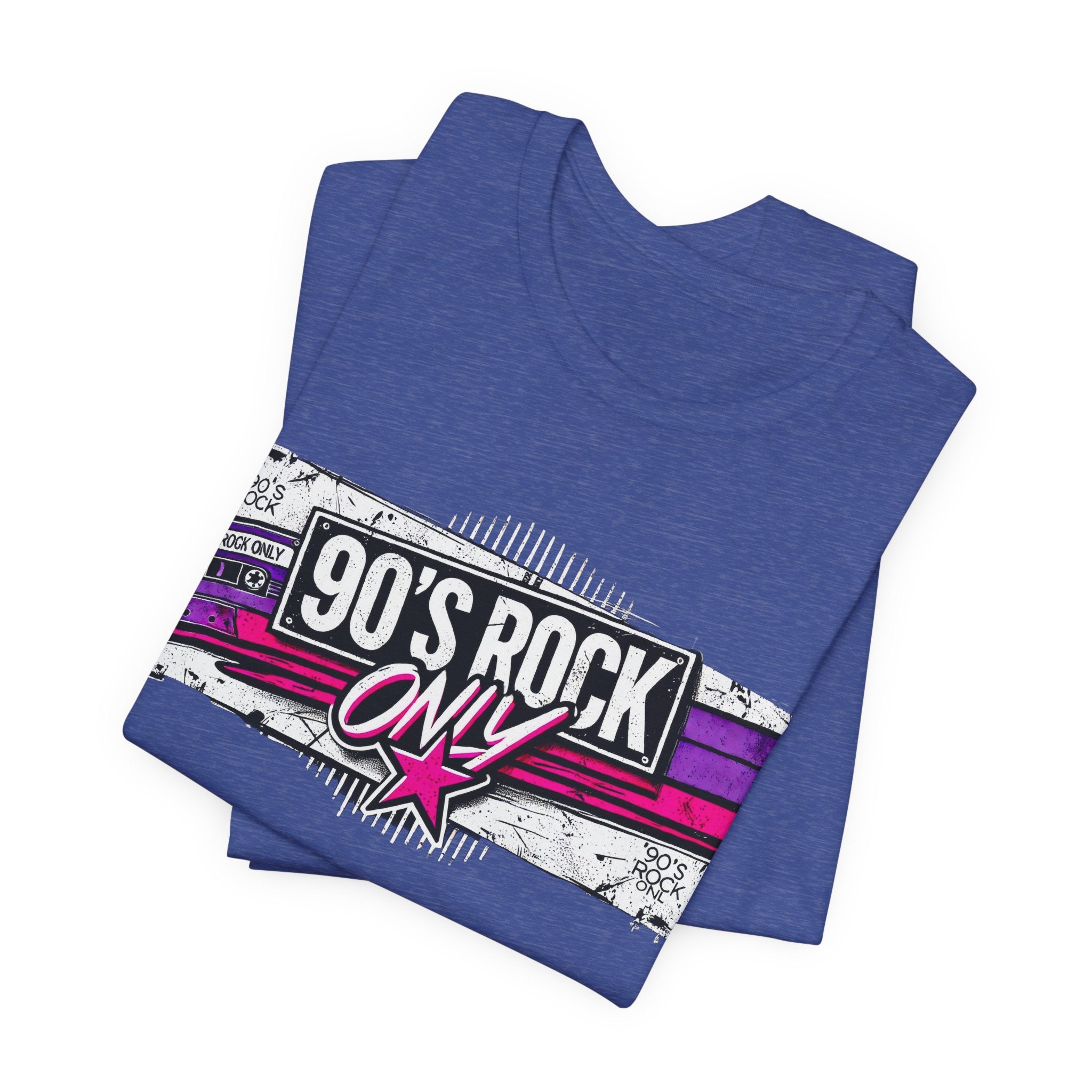 Perza 90’s Rock ONLY Suorakulmainen logo T-paita