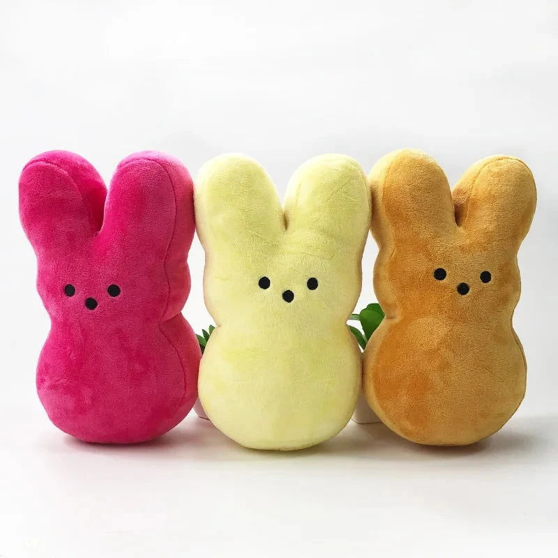 15cm Peep Bunny Plush Toys Stuffed Animal Star Carrot Rabbit Doll Room Desktop Sofa Decor Easter Bunny Soft Pillow Gifts For Kid - candletown.net