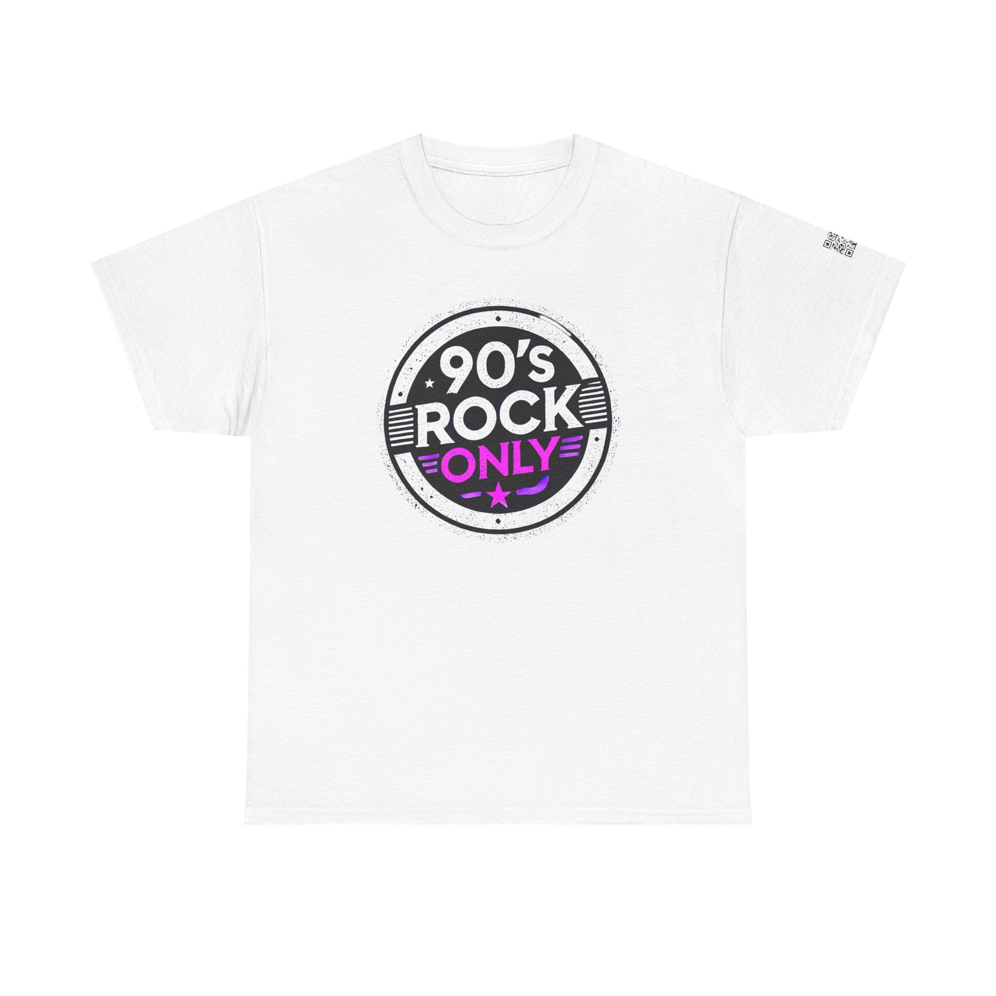PERZA 90’s Rock ONLY Pyöreä logo t-paita