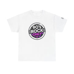 PERZA 90’s Rock ONLY Pyöreä logo t-paita