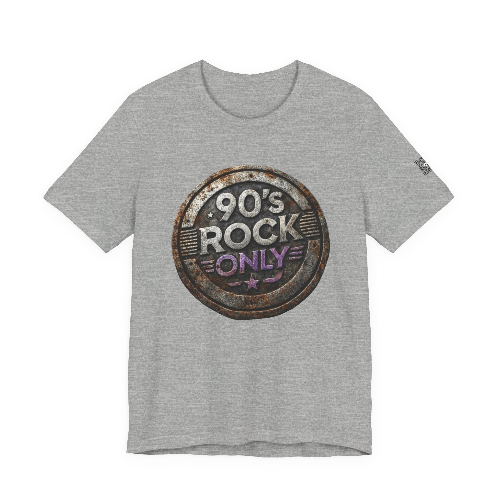 Perza 90’s Rock ONLY Vintage Round Logo T-Shirt - candletown.net