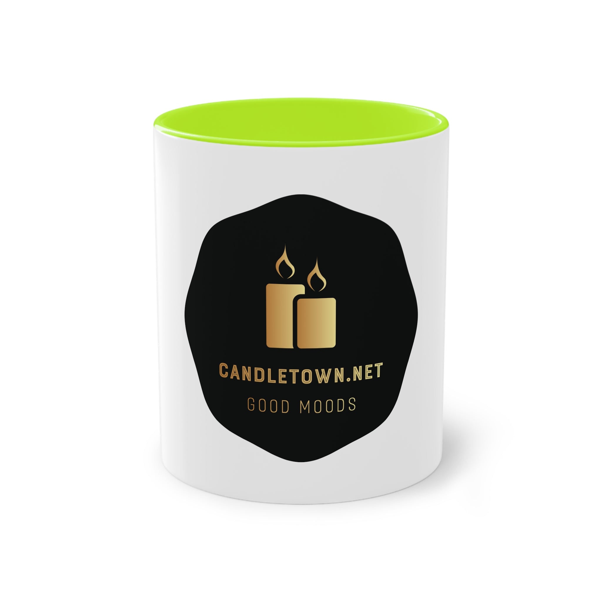 Kaksivärinen “Good Moods” Candletown Muki
