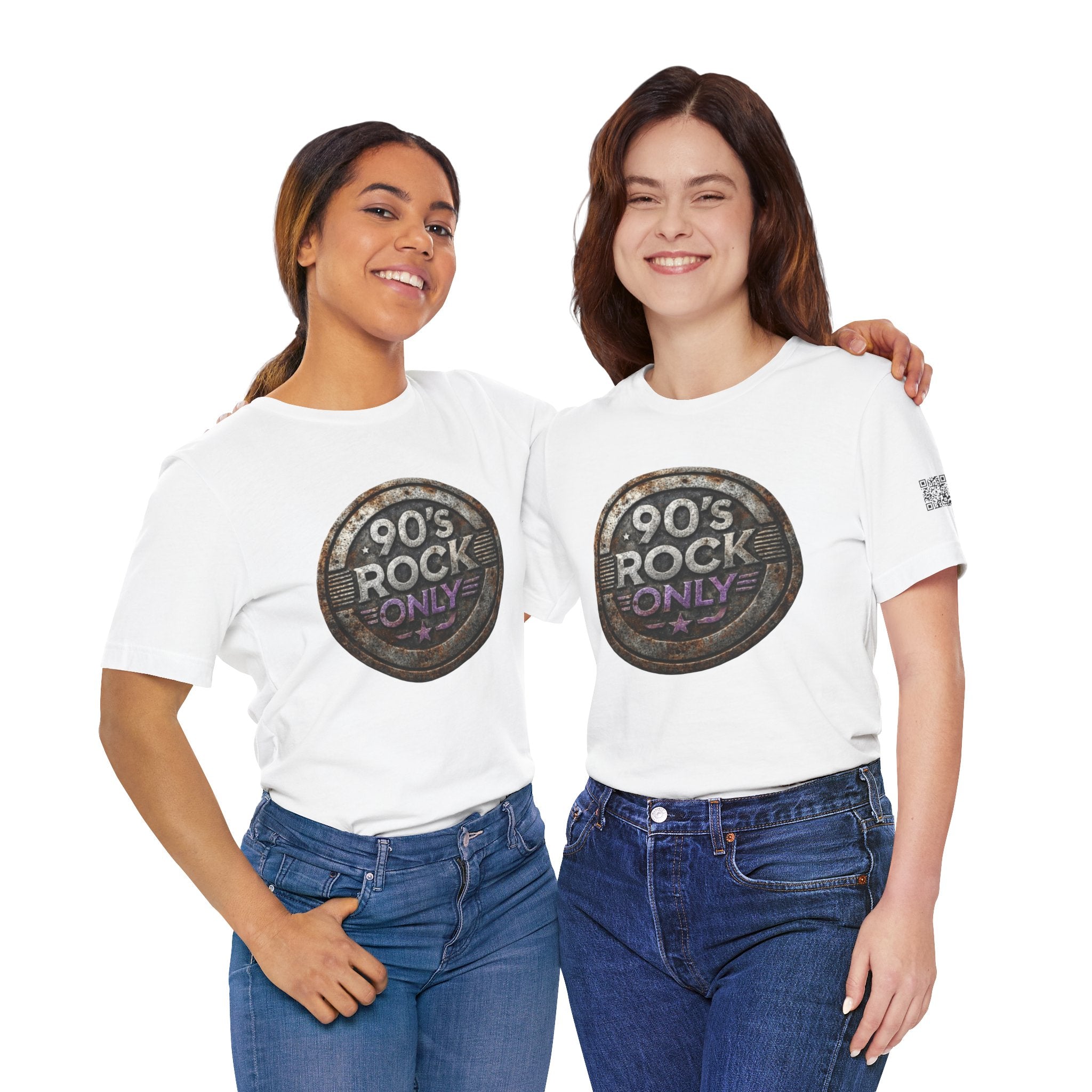 Perza 90’s Rock ONLY Vintage Round Logo T-Shirt - candletown.net