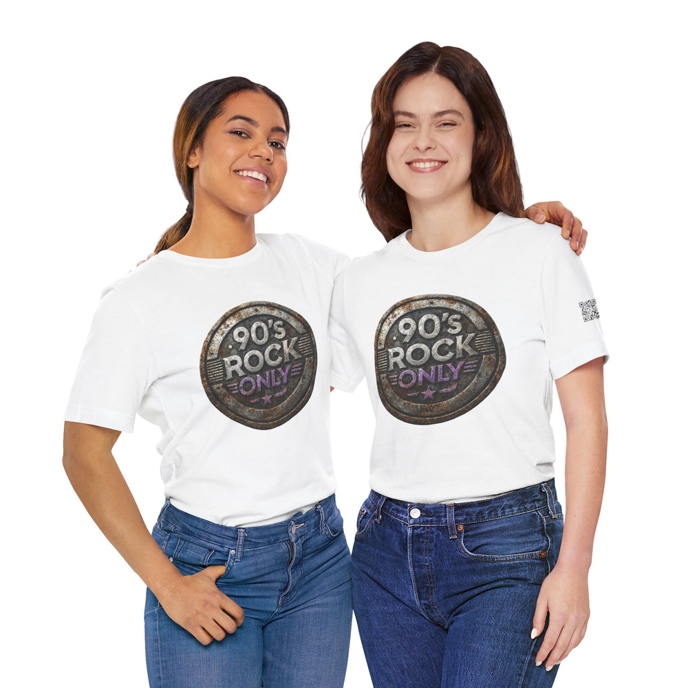 Perza 90’s Rock ONLY Vintage Round Logo T-Shirt - candletown.net