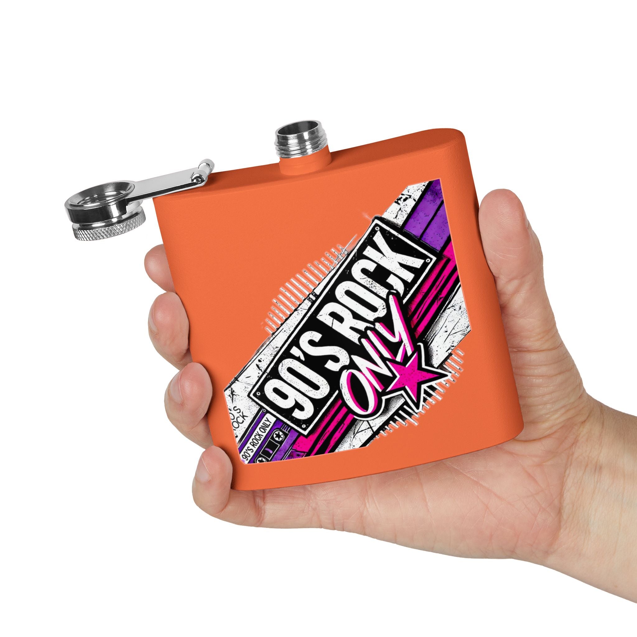 Perza 90’s Rock ONLY Taskumatti – Suorakulmainen Logo