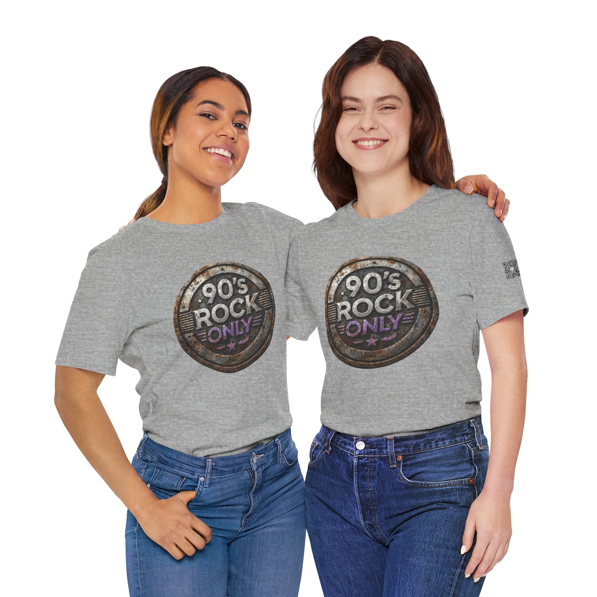 Perza 90’s Rock ONLY Vintage Round Logo T-Shirt - candletown.net