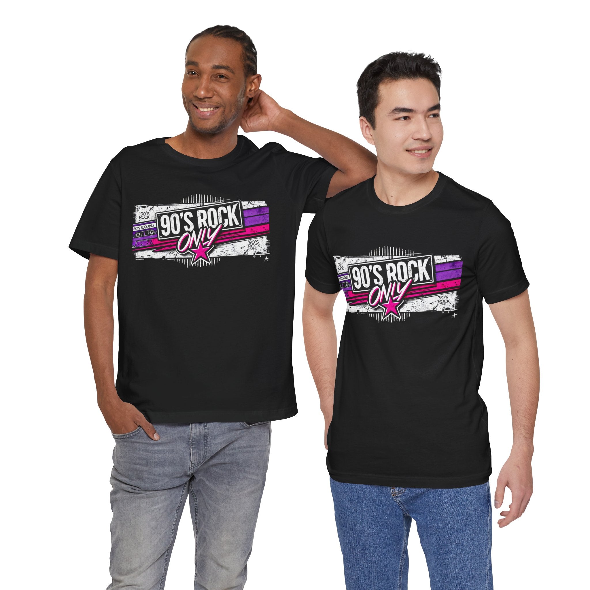 Perza 90’s Rock ONLY Suorakulmainen logo T-paita
