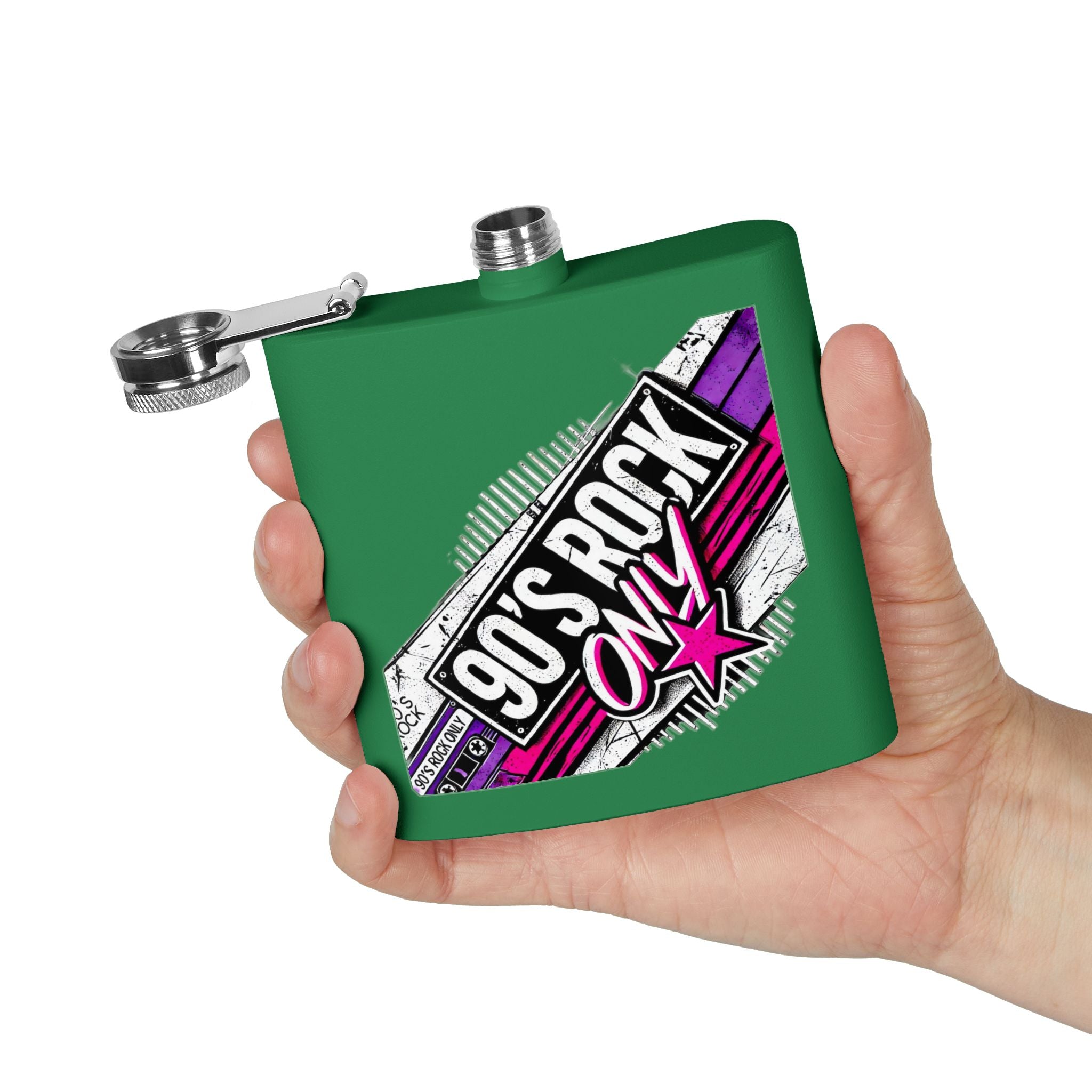 Perza 90’s Rock ONLY Taskumatti – Suorakulmainen Logo