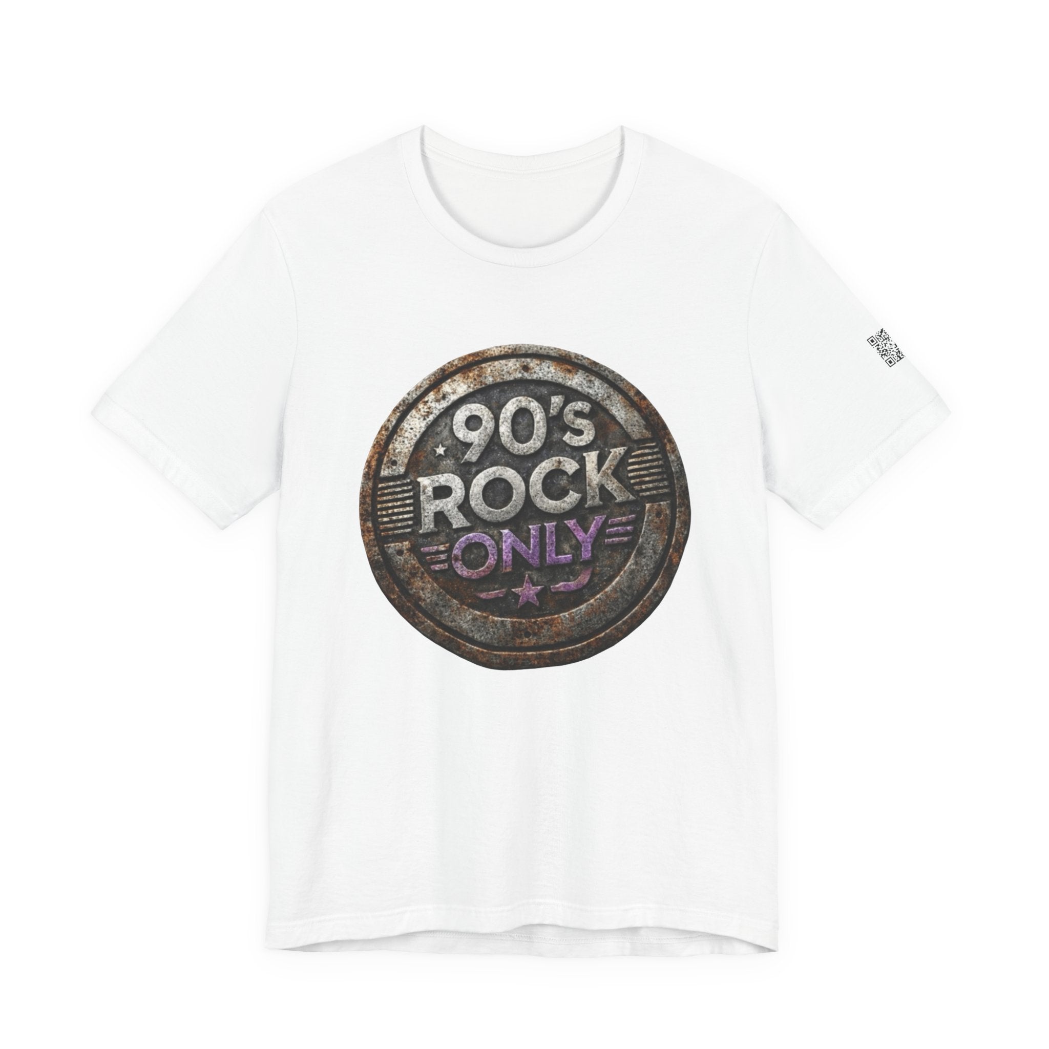 Perza 90’s Rock ONLY Vintage Round Logo T-Shirt - candletown.net