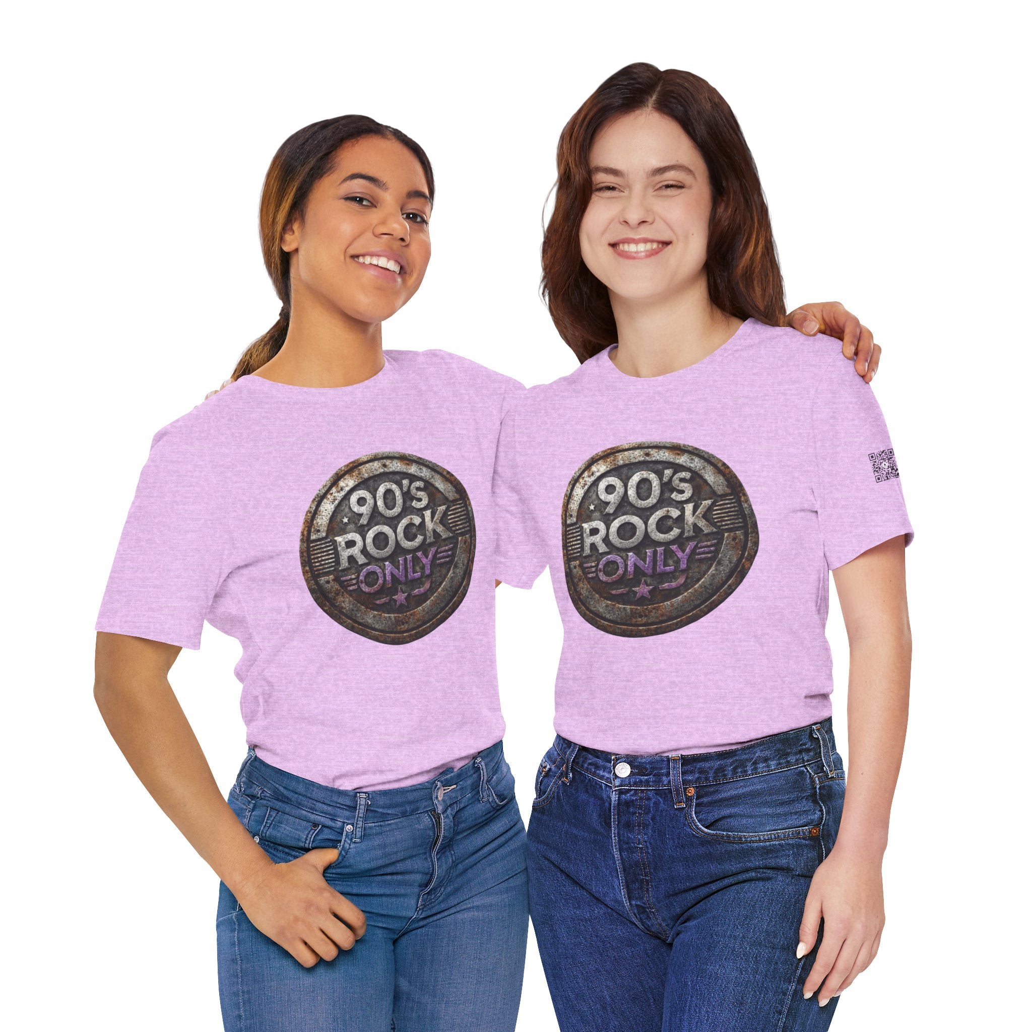Perza 90’s Rock ONLY Vintage Round Logo T-Shirt - candletown.net