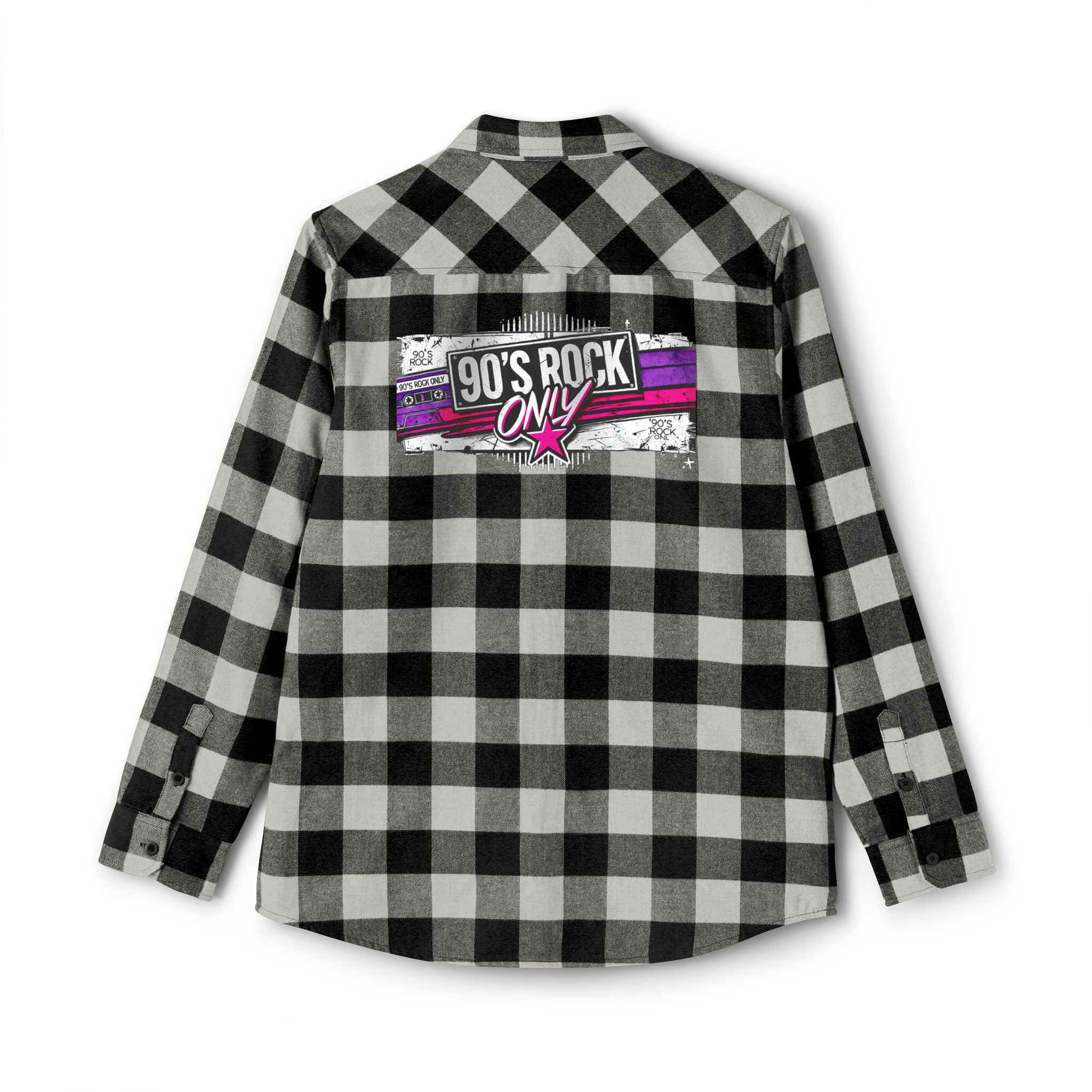 Perza 90’s Rock ONLY Flanellipaita Suorakulmainen Logo
