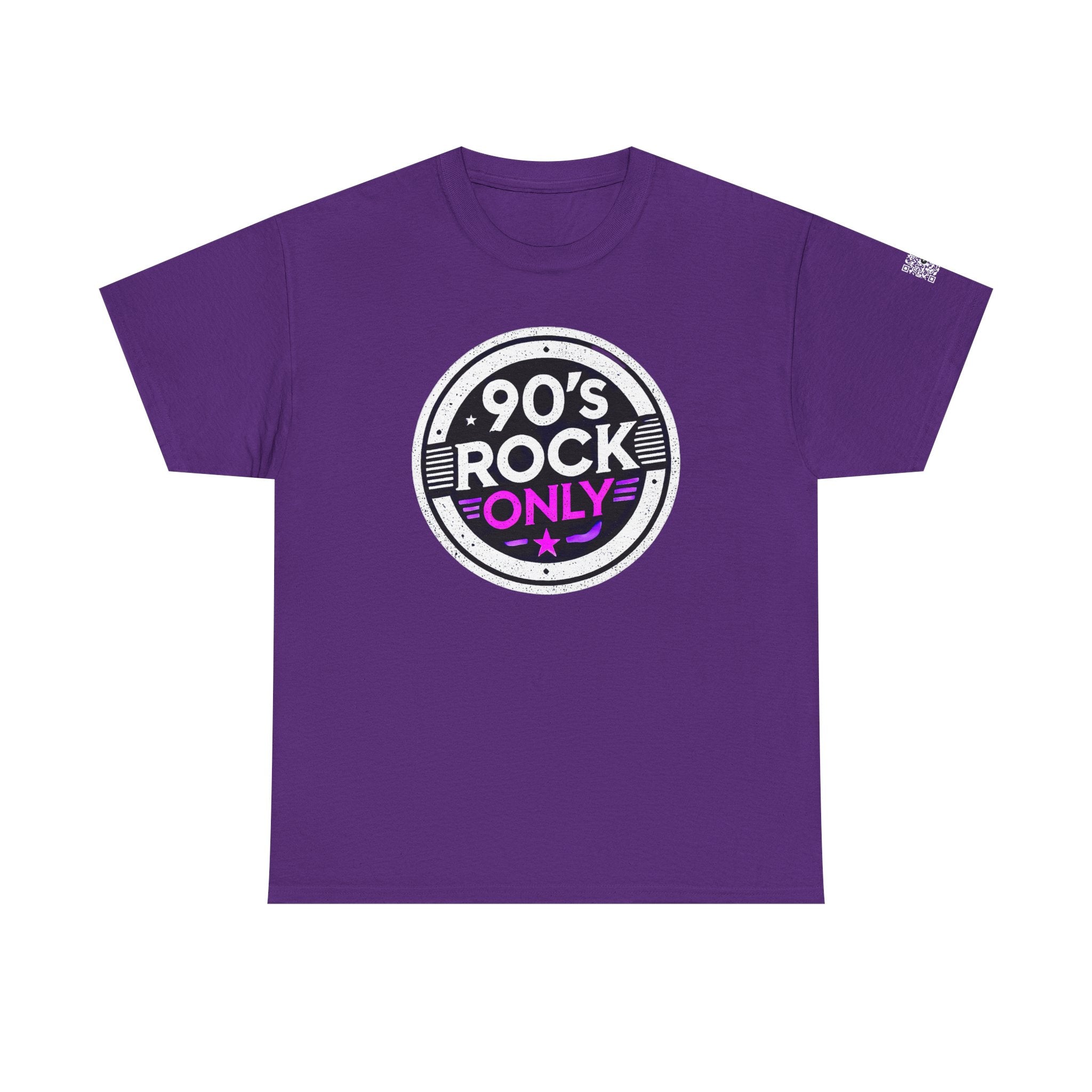 PERZA 90’s Rock ONLY Pyöreä logo t-paita