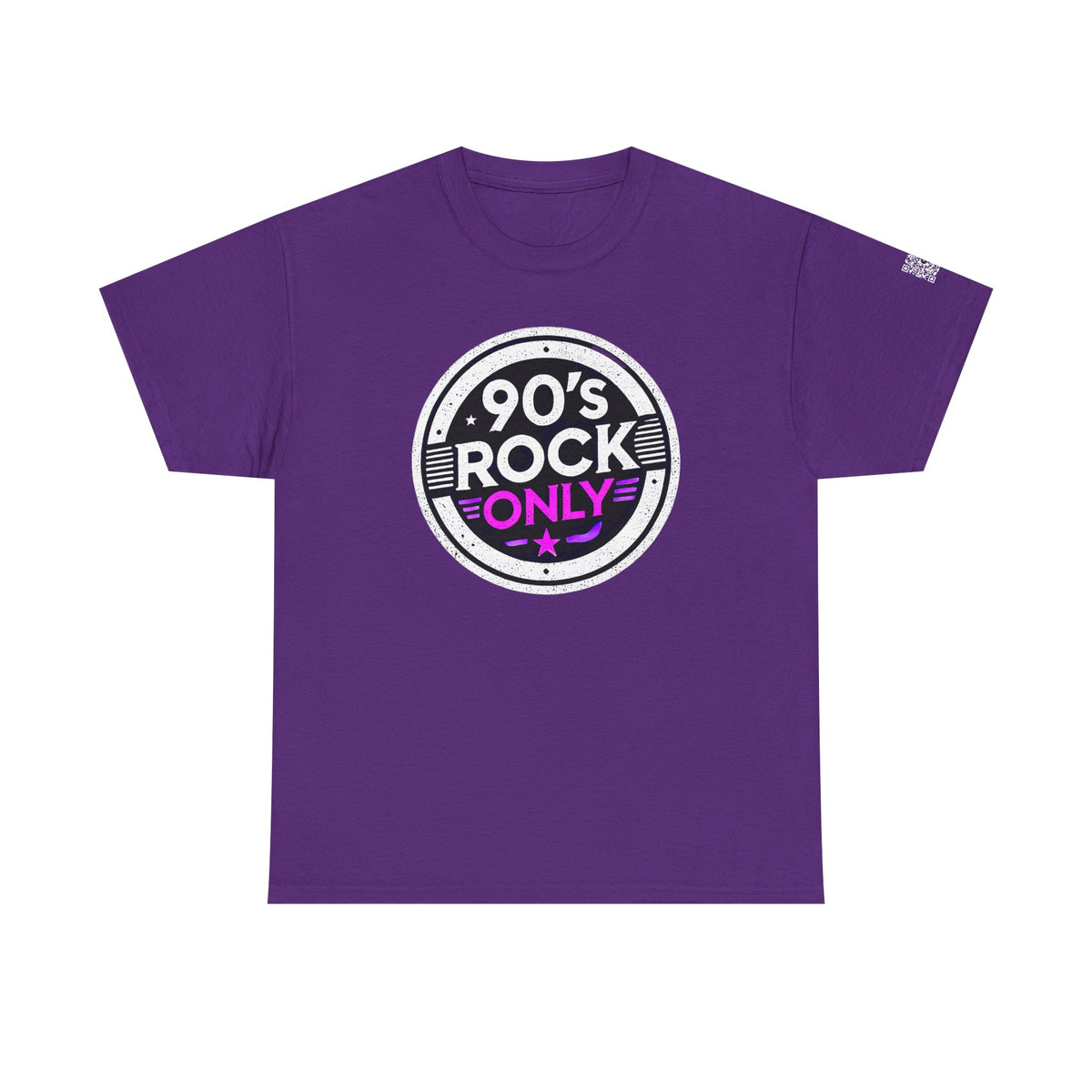 PERZA 90’s Rock ONLY Pyöreä logo t-paita