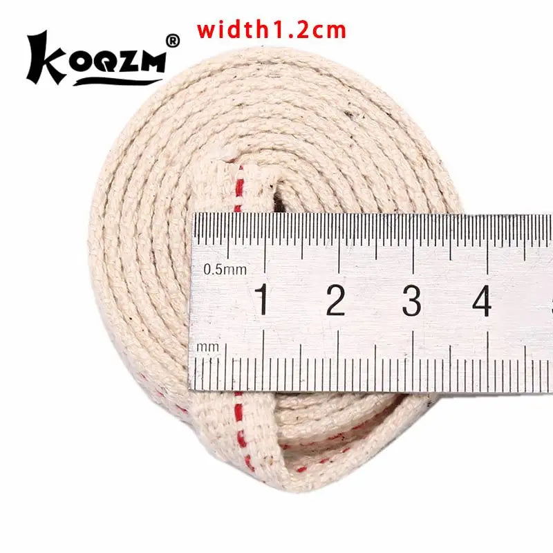 1M Strong Flat Cotton Wick Core for Kerosene Burners and Oil Lamps - candletown.net
