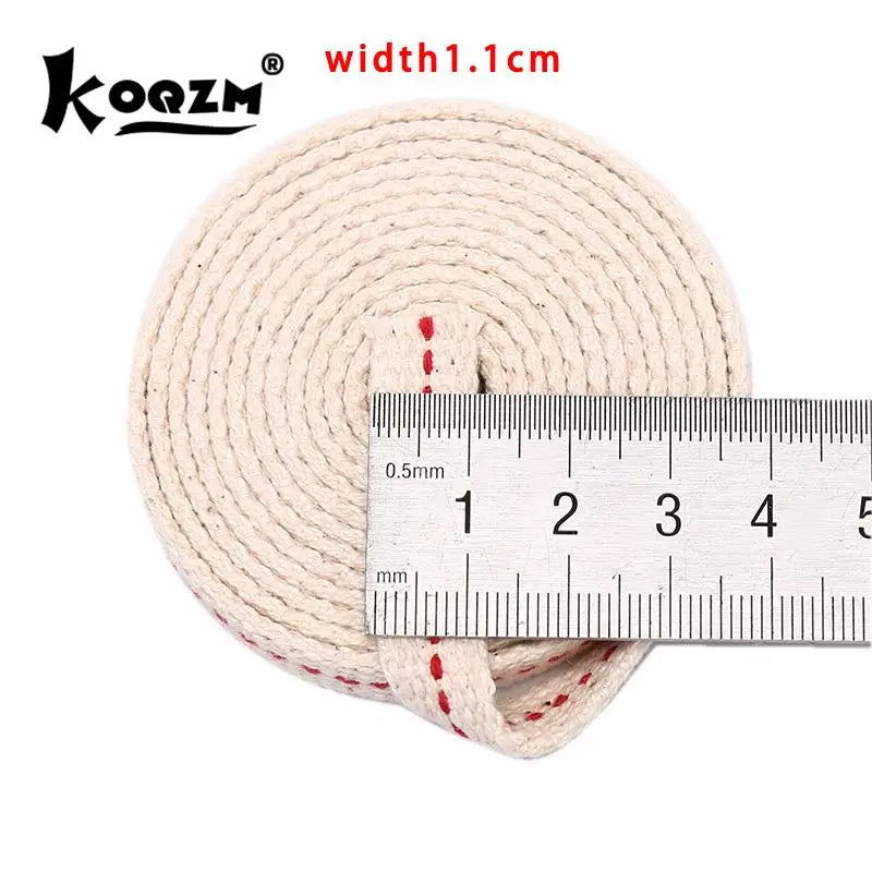 1M Strong Flat Cotton Wick Core for Kerosene Burners and Oil Lamps - candletown.net