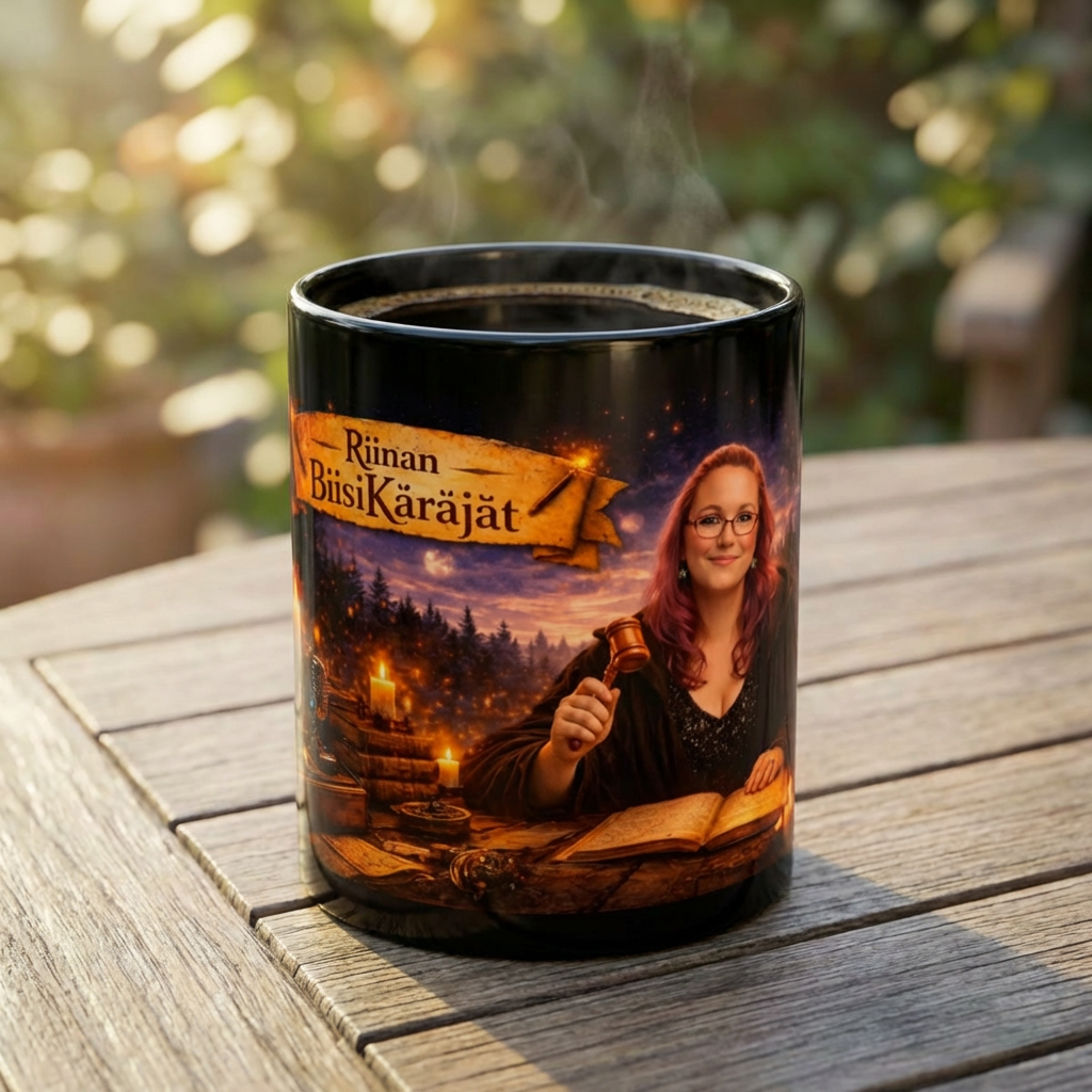 Riinan Biisikäräjät Candlelit Fantasy Mug