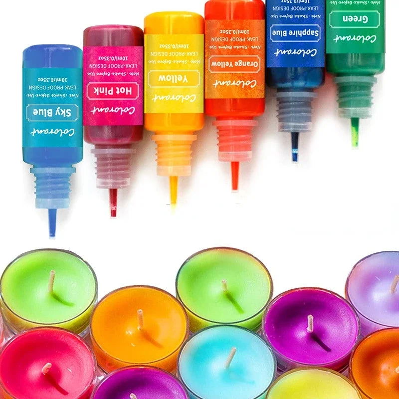 20 Colors High Concentration Candle Soap Color Essence – Perfect for DIY Candle and Soap Making - candletown.net